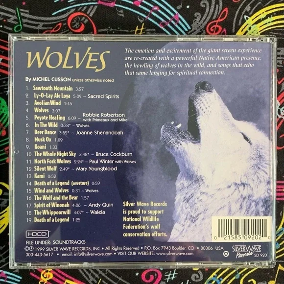 Wolves Soundtrack CD. - Picture 2 of 11
